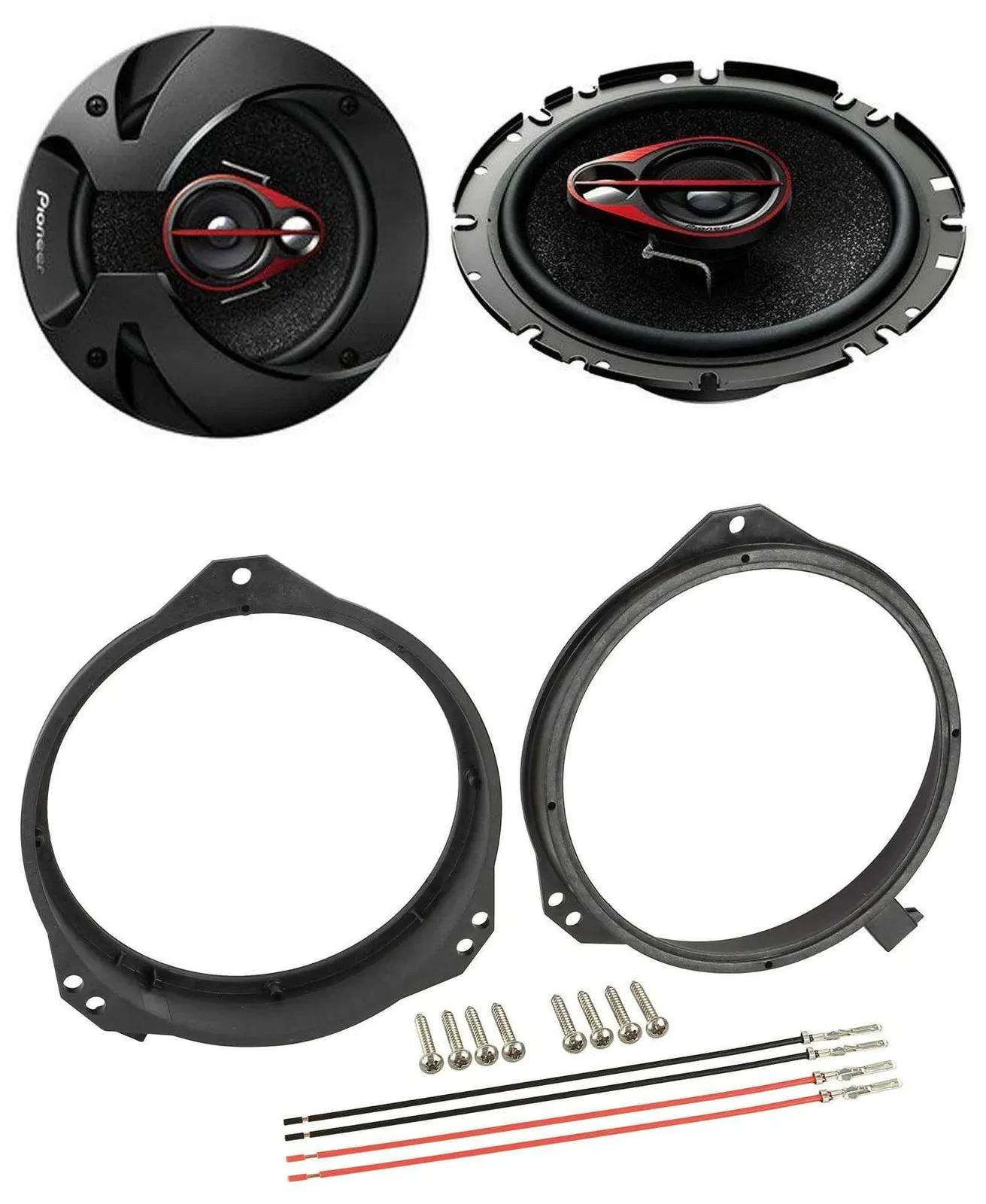 Pioneer 3-Wege 250Watt 16,5cm Lautsprecher für Opel Astra Corsa Omega Tigra Vect