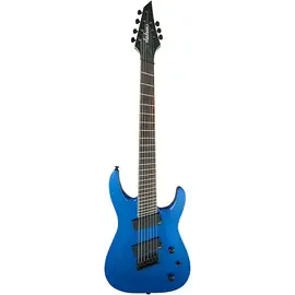 Электрогитара Jackson X Soloist SLAT7 7-String Multi-Scale Blue Metallic
