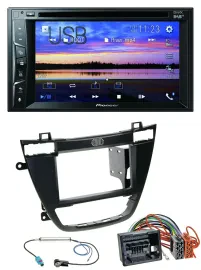 Pioneer Bluetooth 2DIN USB DVD DAB MP3 Autoradio für Opel Insignia 08-13 schwarz