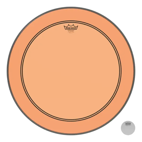 Пластик для барабана Remo 24" Powerstroke P3 Colortone Orange