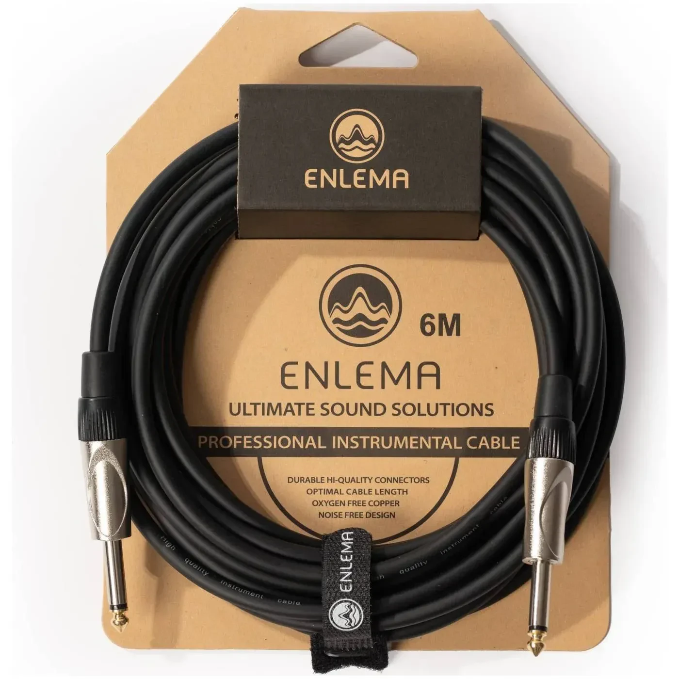 Инструментальный кабель ENLEMA J6 Standard Black 6 м