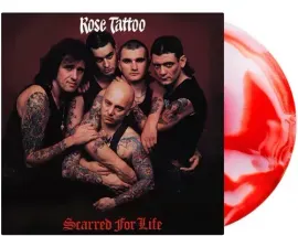 Виниловая пластинка Rose Tattoo - Scarred For Life - Limited 140-Gram Red & White Swirl Colored Viny