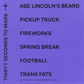 CD-диск THIRTY SECONDS TO MARS – America