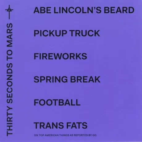 CD-диск THIRTY SECONDS TO MARS – America