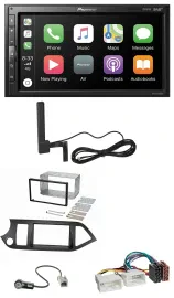 Pioneer USB 2DIN Bluetooth DAB MP3 Autoradio für Kia Picanto ab 11 Start-Stop