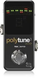 Тюнер педальный TC Electronic PolyTune 3 Noir Mini