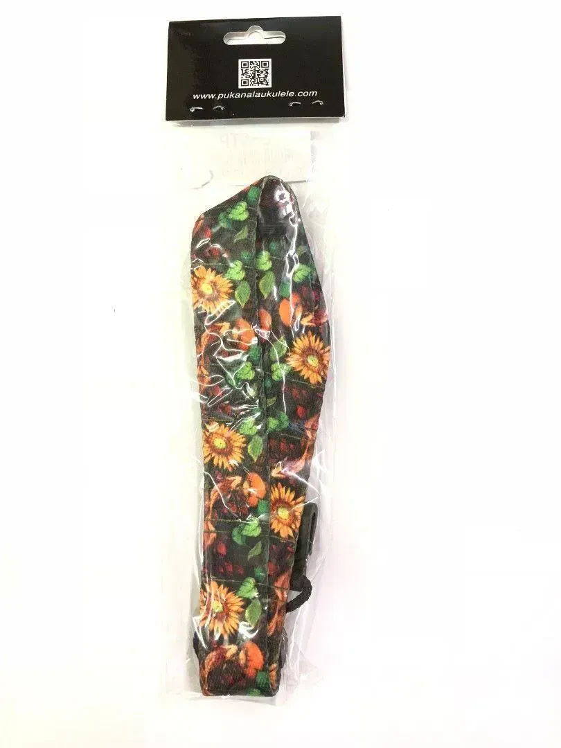 Ремень для укулеле Pukanala U-STP5 Polyester Sunflower