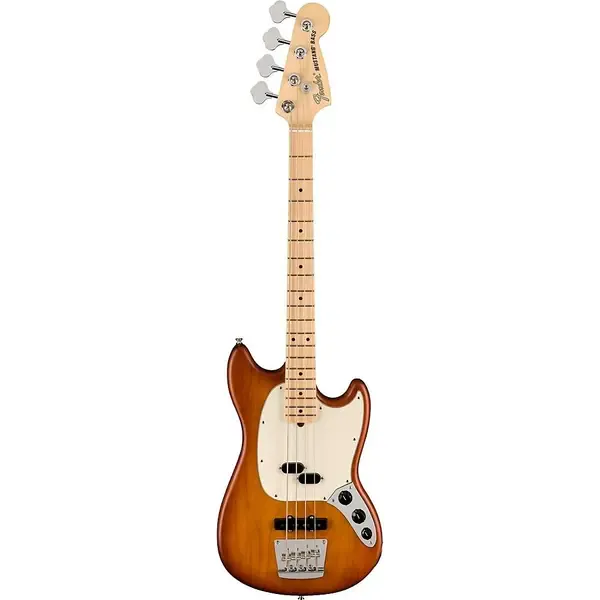 Бас-гитара Fender American Performer LE Mustang Satin Honey Burst