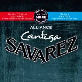 Струны для классической гитары Savarez 510ARJ 24-43 Alliance Cantiga Mixed Tension