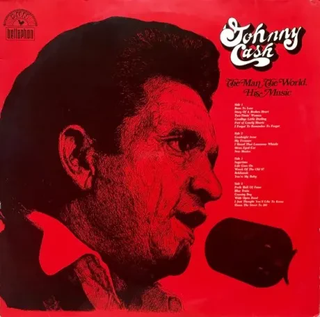 JOHNNY CASH - The Man, The World, His Music (2LP , Used)