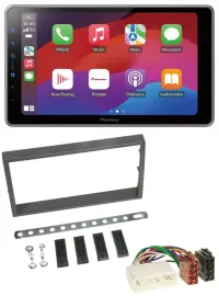 Pioneer MP3 USB DAB Bluetooth 2DIN Autoradio für SSangYong Kyron ab 2005