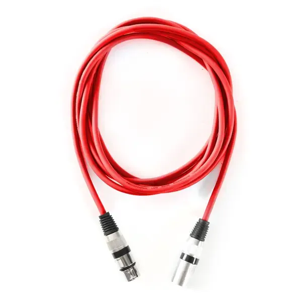 Микрофонный кабель Music Store Basic Standard Microphone Cable Red 3 м
