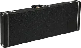 Кейс для электрогитары Fender Waylon Jennings Strat/Tele Hard Case Black Tooled Leather