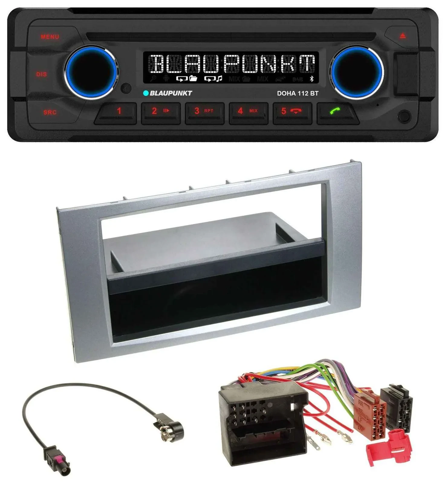 Автомагнитола Blaupunkt Bluetooth USB AUX CD/MP3 для Ford Galaxy/Focus/C-Max/S-Max