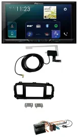 Автомагнитола для Citroen Jumpy/Dispatch/Spacetou Pioneer 2DIN, DAB, USB, MP3, Bluetooth