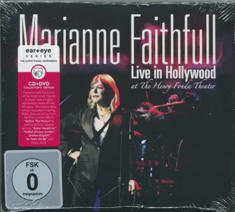 MARIANNE FAITHFUL - Live In Hollywood (CD+DVD)