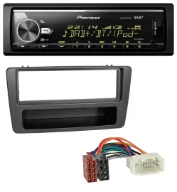 Pioneer Bluetooth USB DAB MP3 Autoradio für Honda Civic 01-03 man. Klima anthraz