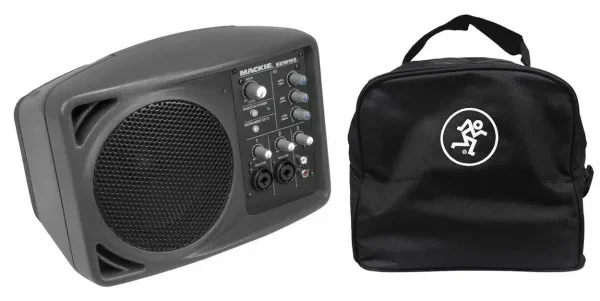Сценический акустический монитор Mackie SRM150 Black с чехлом