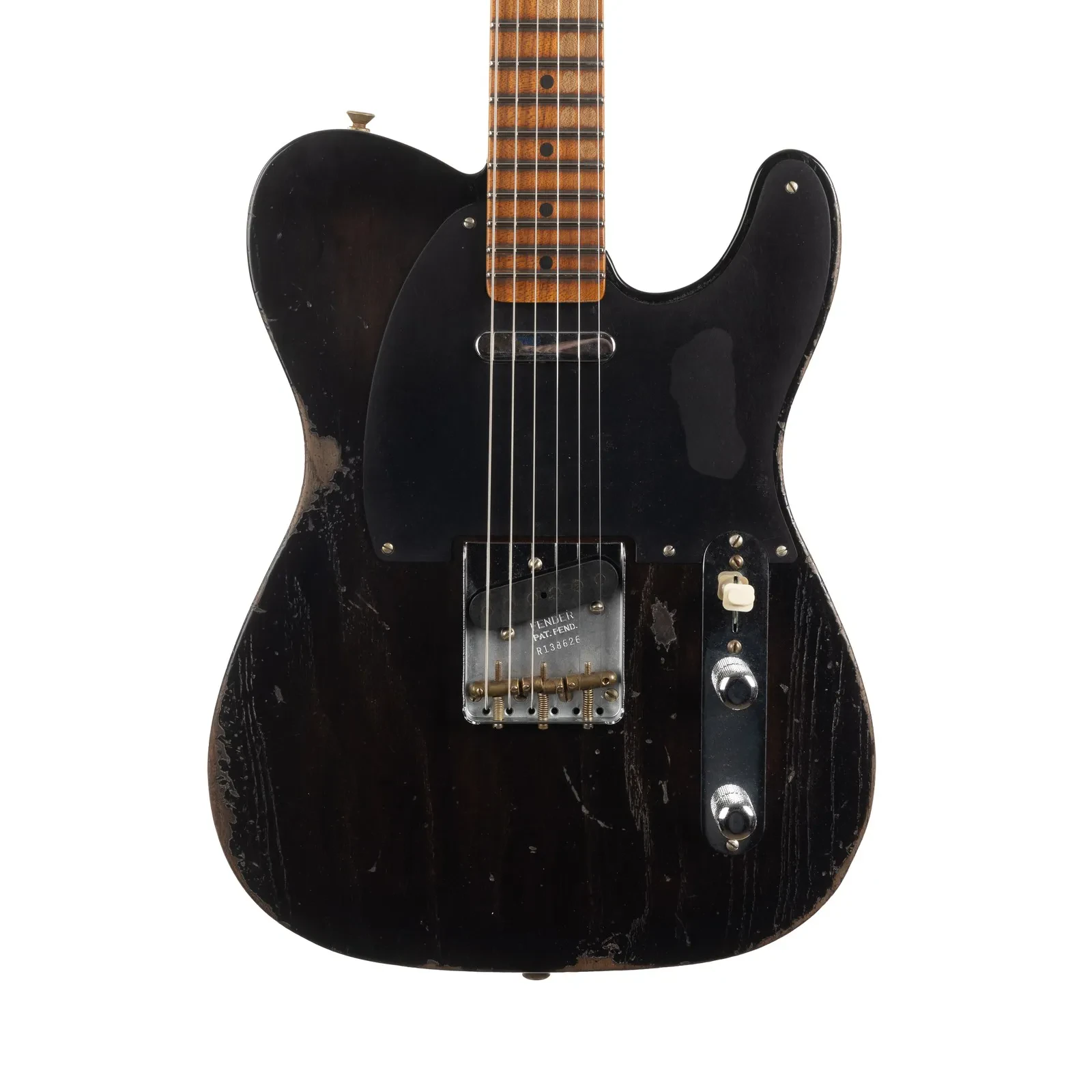 Fender Custom Shop Limited Edition '50s Tele Heavy Relic - Transparent Ebony