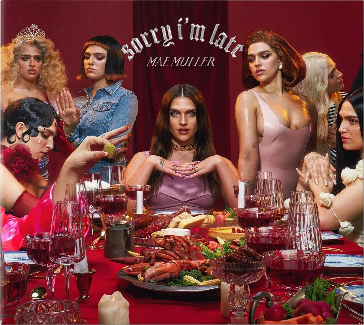 Виниловая пластинка Mae Muller – Sorry I'm Late (красный винил, релиз 2023) Sealed