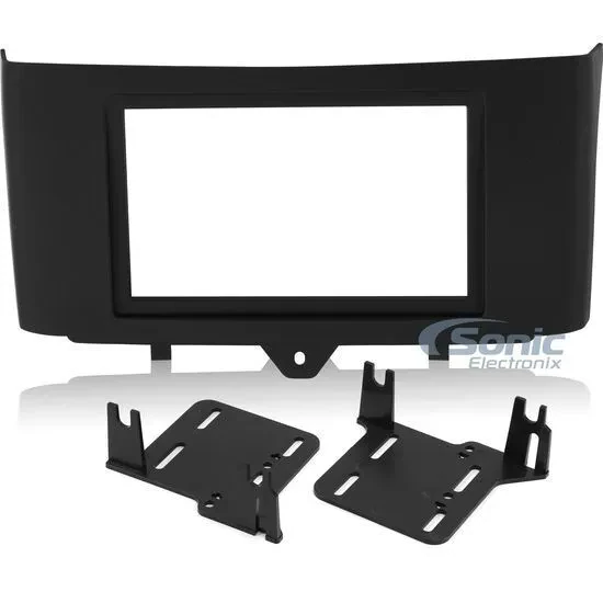 Metra 95-8720B Matte Black Double DIN Dash Install Kit for 2011-Up Smart ForTwo