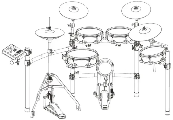 ACE530 Электронная барабанная установка, LDrums