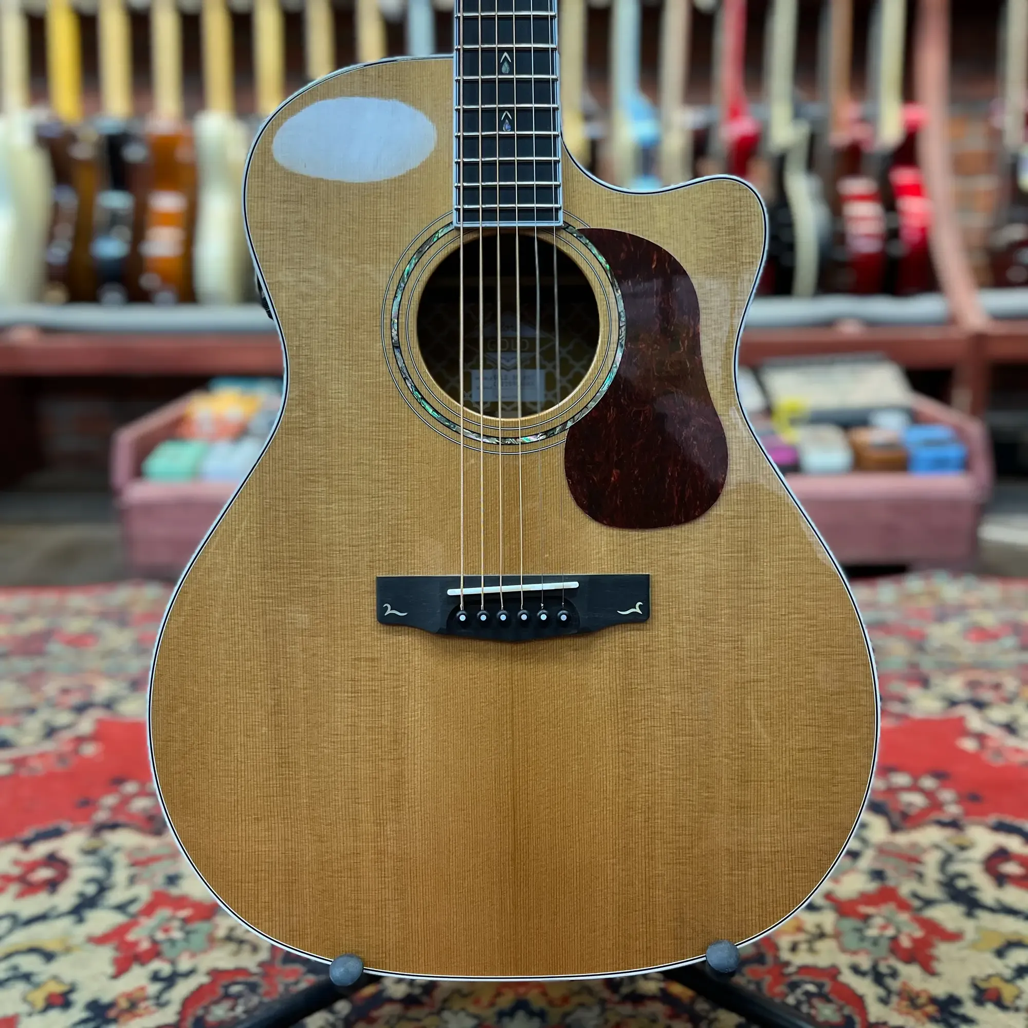 Электроакустическая гитара Cort Gold-A8 Grand Auditorium Natural Glossy 2023