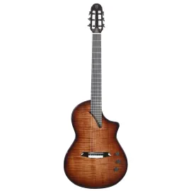 Классическая гитара с подключением Martinez Hispania Satin Cognac