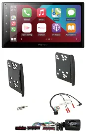 Автомагнитола Pioneer 2DIN, DAB, Bluetooth, USB, для Ford Focus/Galaxy/Mondeo