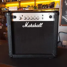 Комбоусилитель для электрогитары Marshall MG15CF Black Carbon Fiber Vietnam 2010s