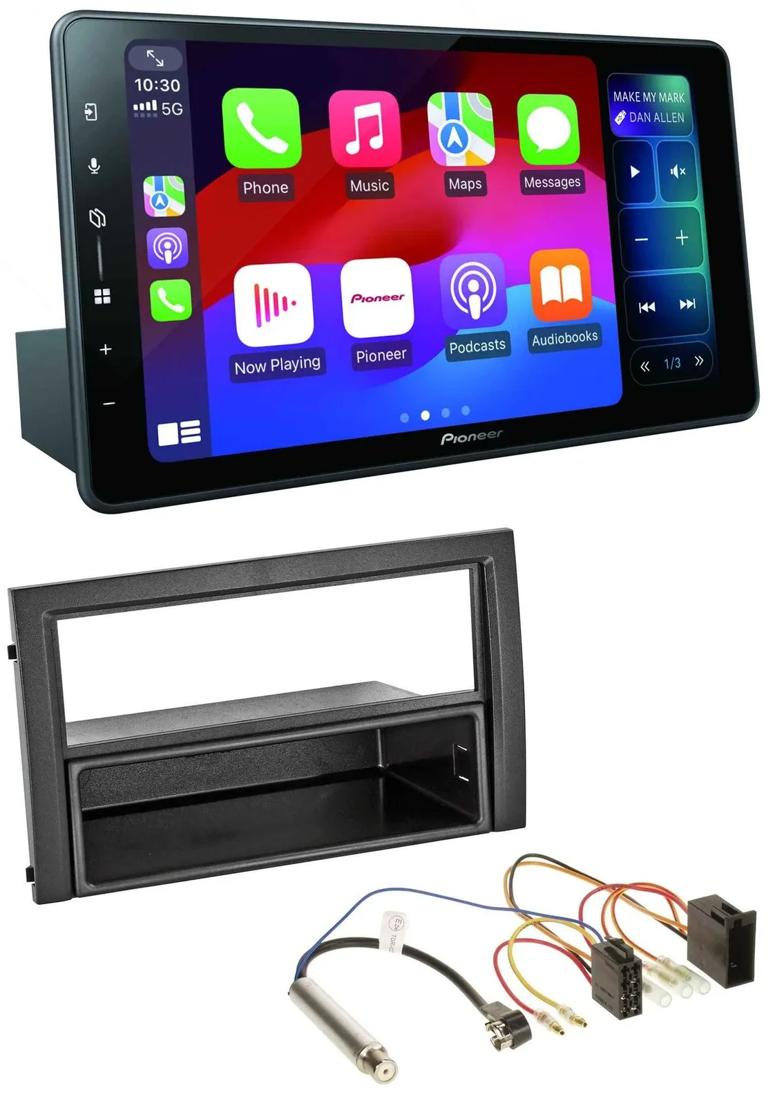 Автомагнитола для Skoda Fabia 2004–2007 (6Y Facelift) Pioneer Bluetooth, DAB, MP3, USB