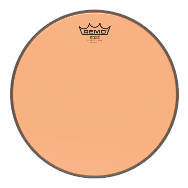 Пластик для барабана Remo 13" Emperor Colortone Orange