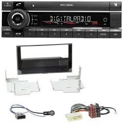 Kienzle Bluetooth MP3 USB DAB Autoradio für Nissan Micra (2013-2017) piano