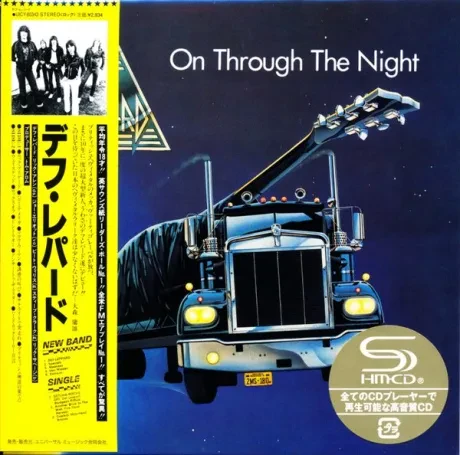 DEF LEPPARD - On Through The Night (CD, Japan)