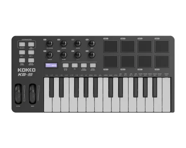 KB-25-MINI MIDI-клавиатура, 25 клавиш, Kokko