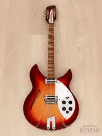 Полуакустическая электрогитара Rickenbacker 360/12V64 Vintage Reissue 12 String Guitar Fireglo USA1997 w/ OS Body