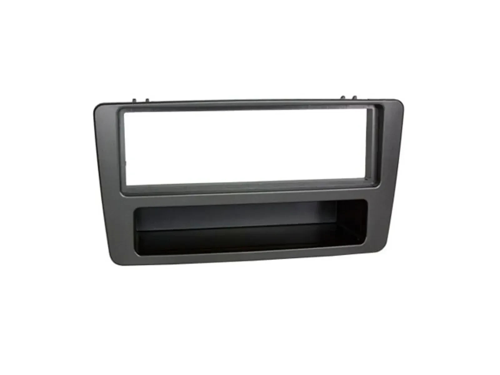 Einbaurahmen DIN Autoradio für Honda Civic 2001-2006 manuelle Klima schwarz 7608