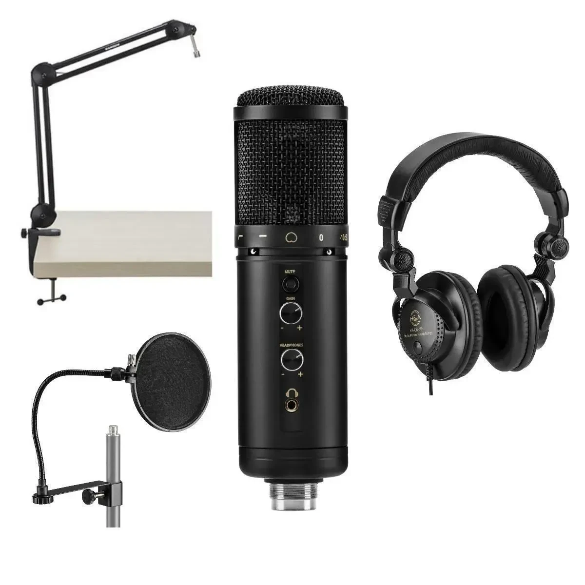 Комплект для подкастов H&A HA-UPM K2