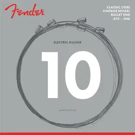 Струны для электрогитары Fender 3155R Classic Core Vintage Nickel Bullet Ends 10-46