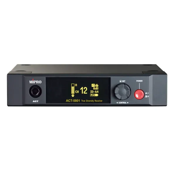 Mipro ACT-5801 Digitaler Drahtloser 1-Kanalempfänger 5,8 GHz