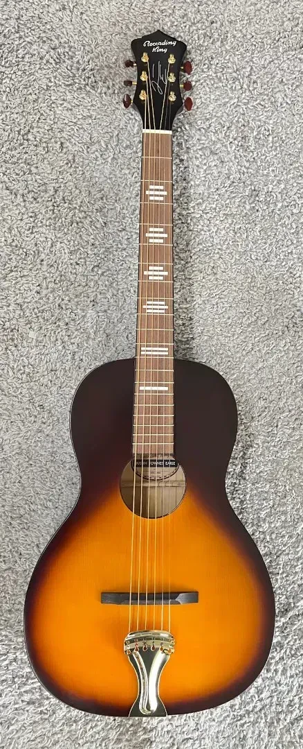 Recording King RPS-JTE-T Justin Townes Earle Single O Acoustic Guitar - B-Stock