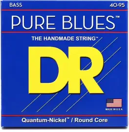 Струны для бас-гитары DR PBVW-40 PURE BLUES™ 40-95