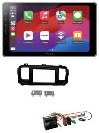 Pioneer MP3 USB DAB Bluetooth 2DIN Autoradio für Citroen Jumpy Dispatch Spacetou