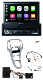 Pioneer DVD Bluetooth DAB USB Lenkrad Autoradio für Opel Astra J 09-16 Platin si