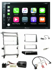 Pioneer DVD 2DIN Lenkrad DAB Bluetooth USB Autoradio für Hyundai IX55 2009-2012