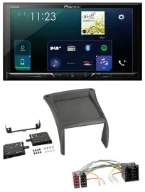Pioneer MP3 Bluetooth USB 2DIN DAB Autoradio für Fiat Ducato (2002-2006)
