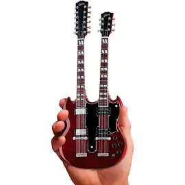 Миниатюра Axe Heaven Gibson SG EDS-1275 Doubleneck Cherry Officially Licensed Mini Replica