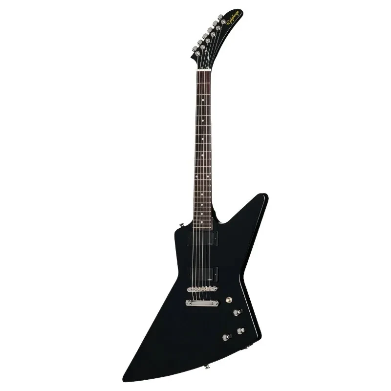 EPIPHONE Explorer 80s EMG Ebony ❘ E-Gitarre ❘ 80s Style ❘ EMG 60 & 81