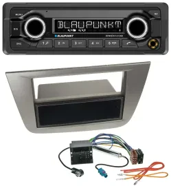 Blaupunkt Bluetooth DAB MP3 USB Autoradio für Seat Altea Toledo ab 05 Anthrazit-