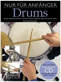 ANCORA Nur Für Anfänger Drums Buch /CD